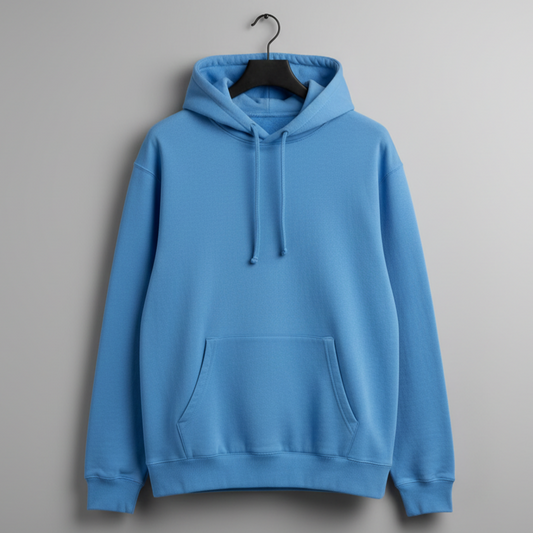 Loose fit hoddie sky blue