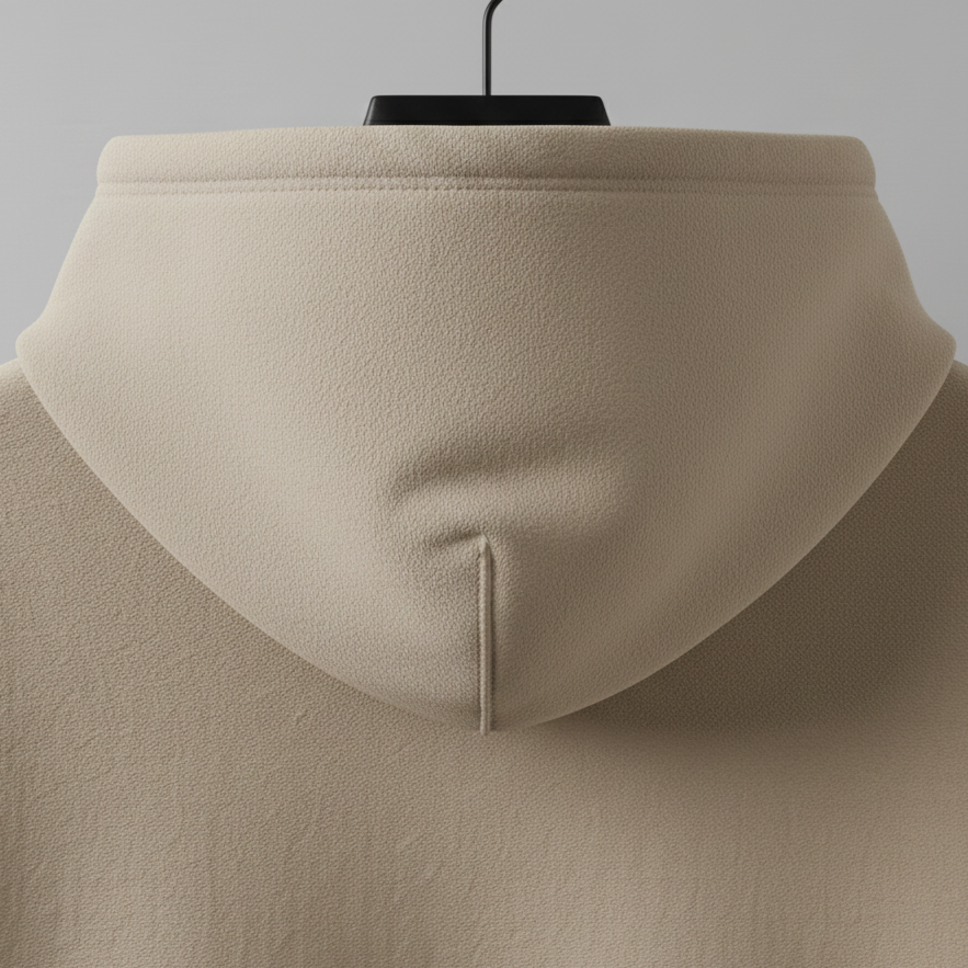 Loose fit hoddie baige