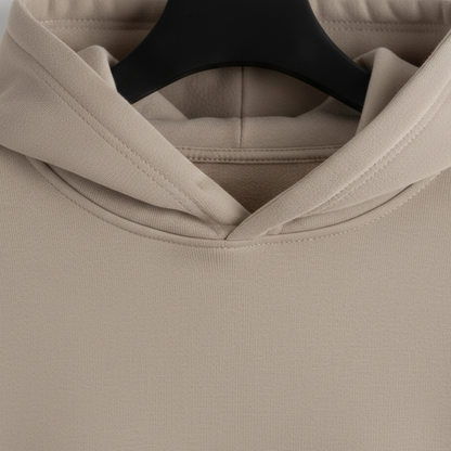 Loose fit hoddie baige