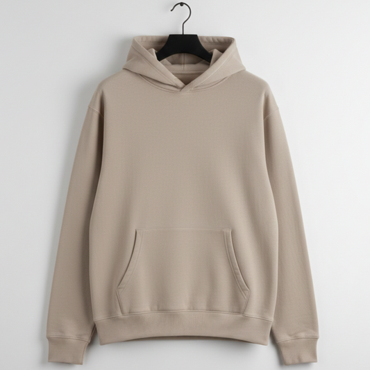 Loose fit hoddie baige
